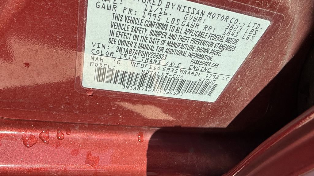 Used 2017 Nissan Sentra SV FWD image 6