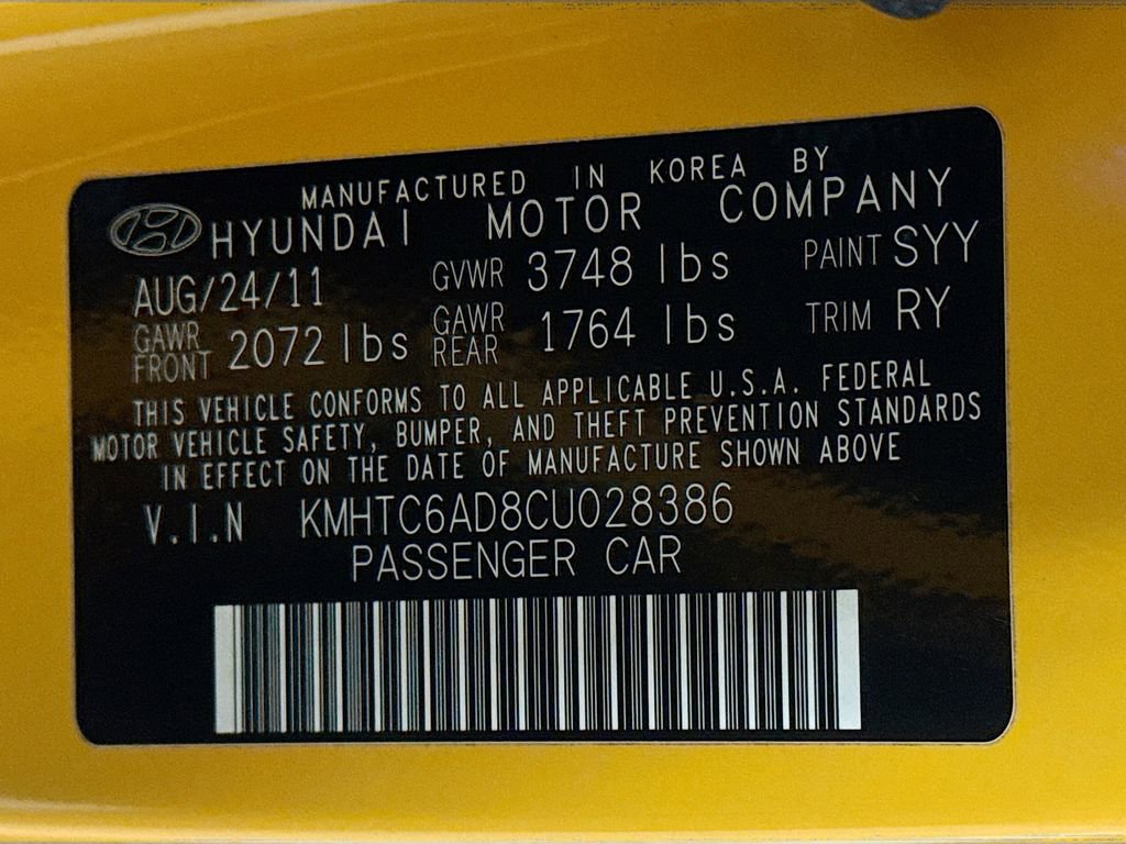 Used 2012 Hyundai Veloster image 33