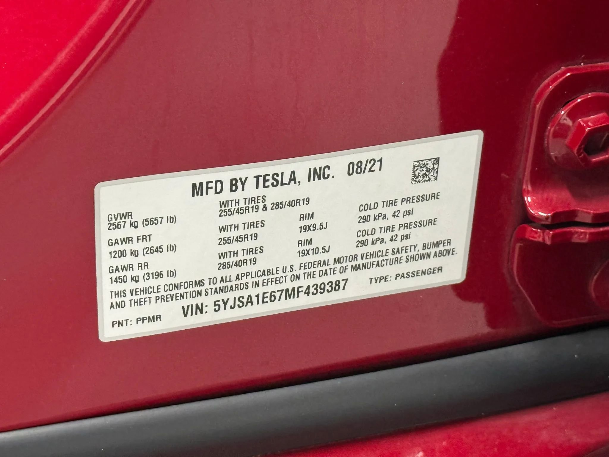 Used 2021 Tesla Model S Plaid image 51