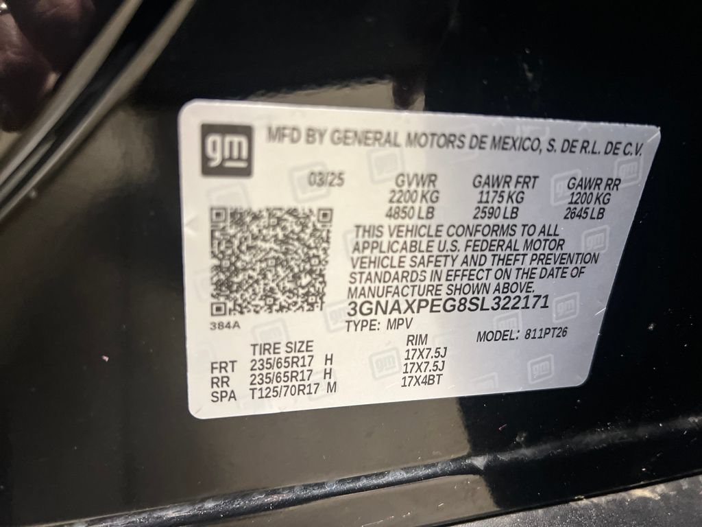 Certified 2025 Chevrolet Equinox LT AWD/4WD image 27