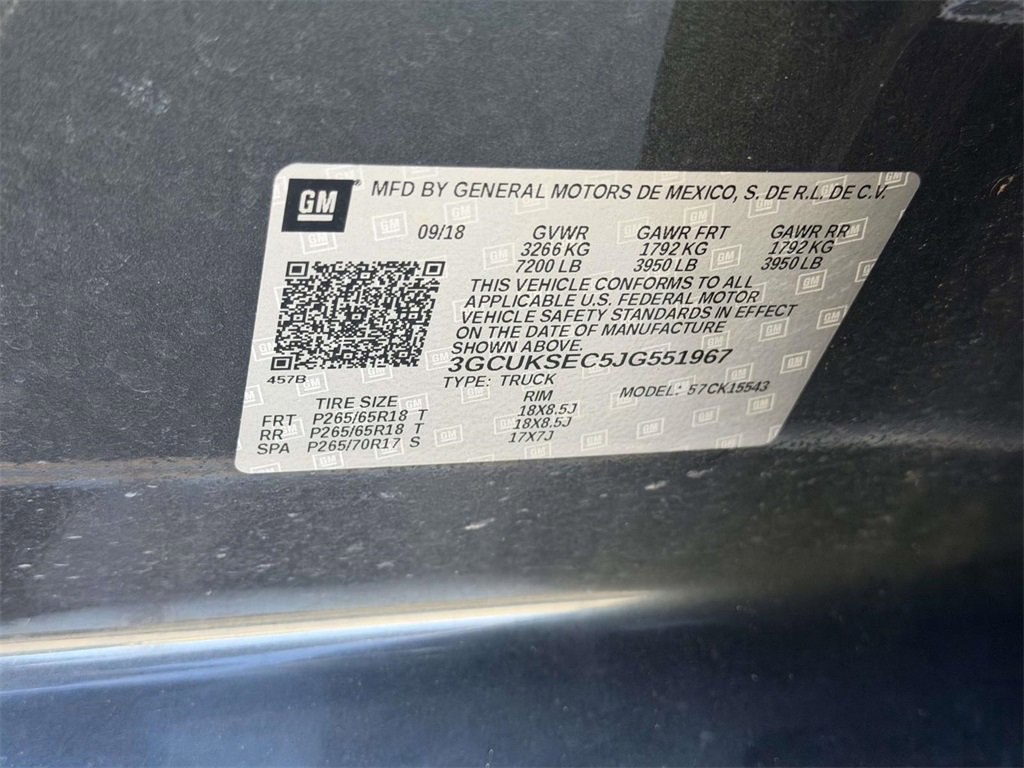 Used 2018 Chevrolet Silverado 1500 LTZ Z71 image 24