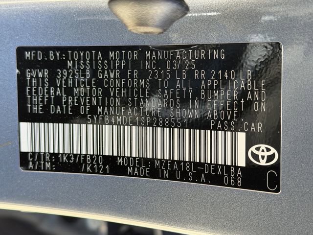 Certified 2025 Toyota Corolla LE image 30