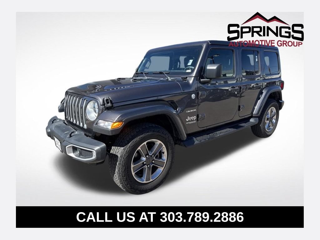 Used 2021 Jeep Wrangler Unlimited Sahara w/ Cold Weather Group AWD/4WD 360° Tour