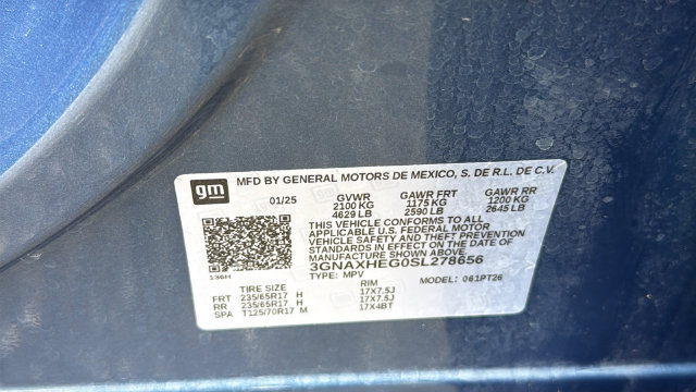 Used 2025 Chevrolet Equinox LT w/ LPO, Floor Liner Package FWD image 25