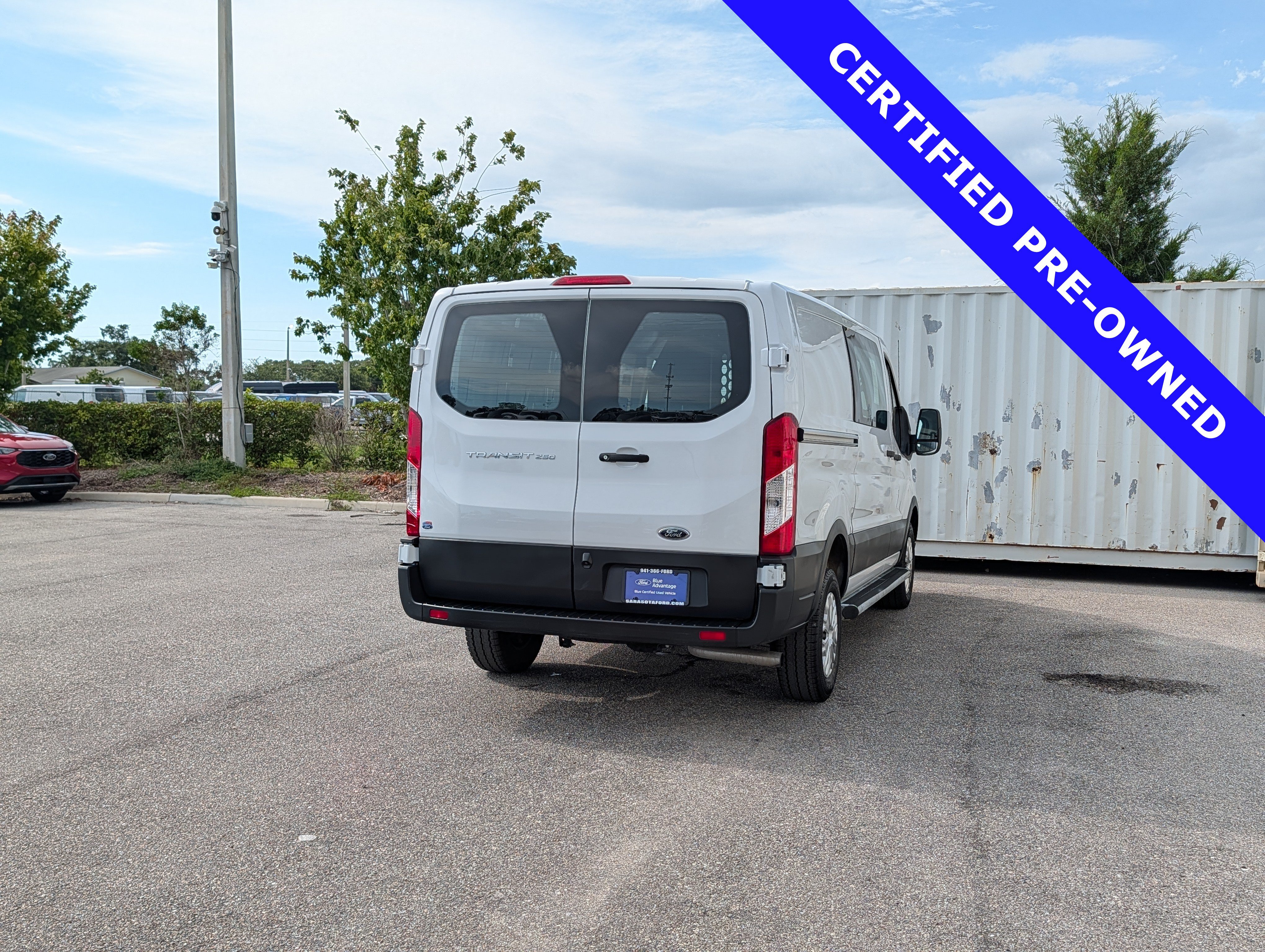 Certified 2025 Ford Transit 250 Low Roof w/ Exterior Upgrade Package RWD image 4
