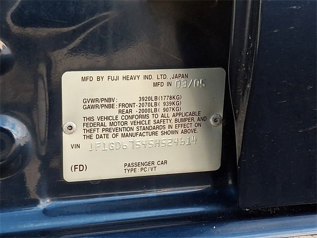 Used 2005 Subaru Impreza RS image 26