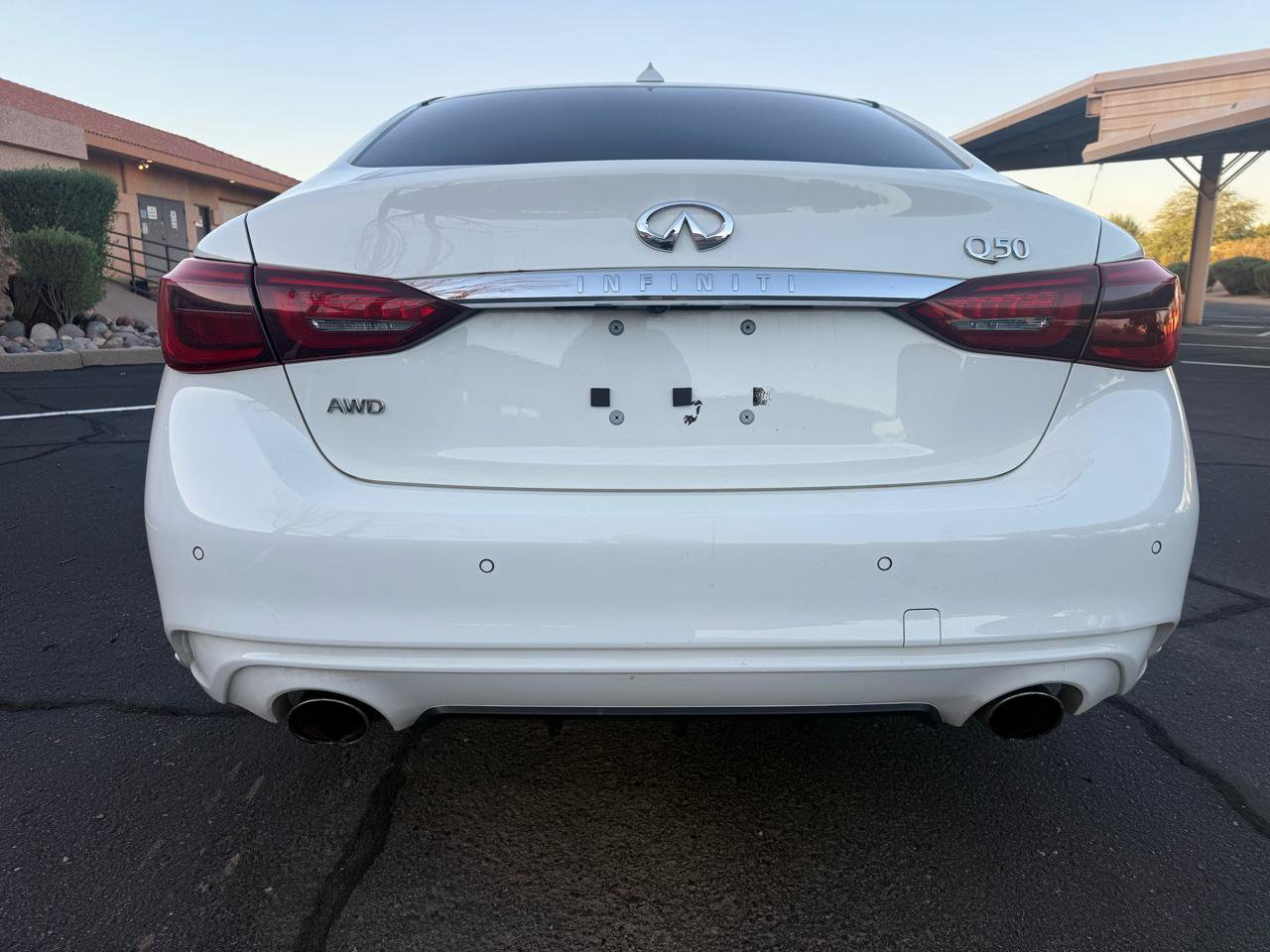 Used 2021 INFINITI Q50 Luxe w/ Seat & Sound Package AWD/4WD image 4