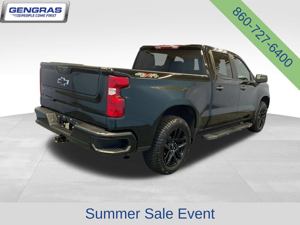 Used 2023 Chevrolet Silverado 1500 Custom w/ LPO, Dark Essentials Package AWD/4WD image 10
