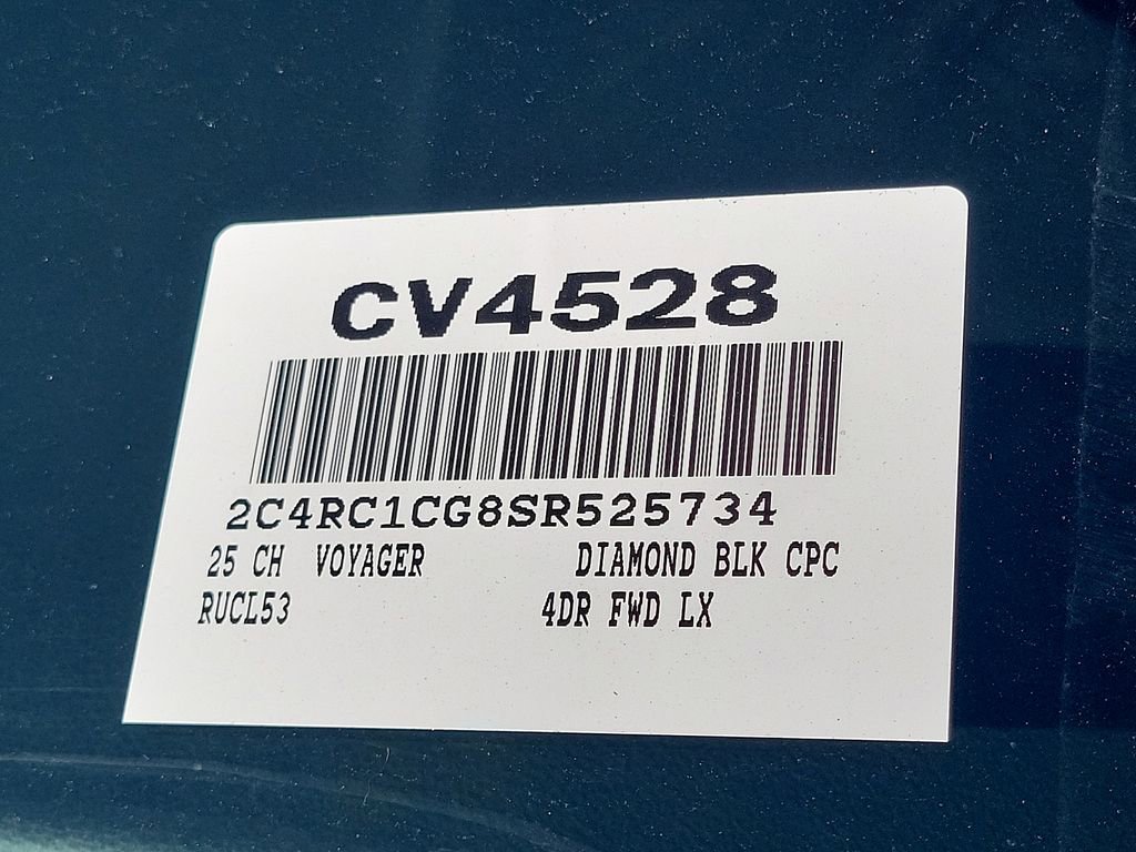 New 2025 Chrysler Voyager LX image 14