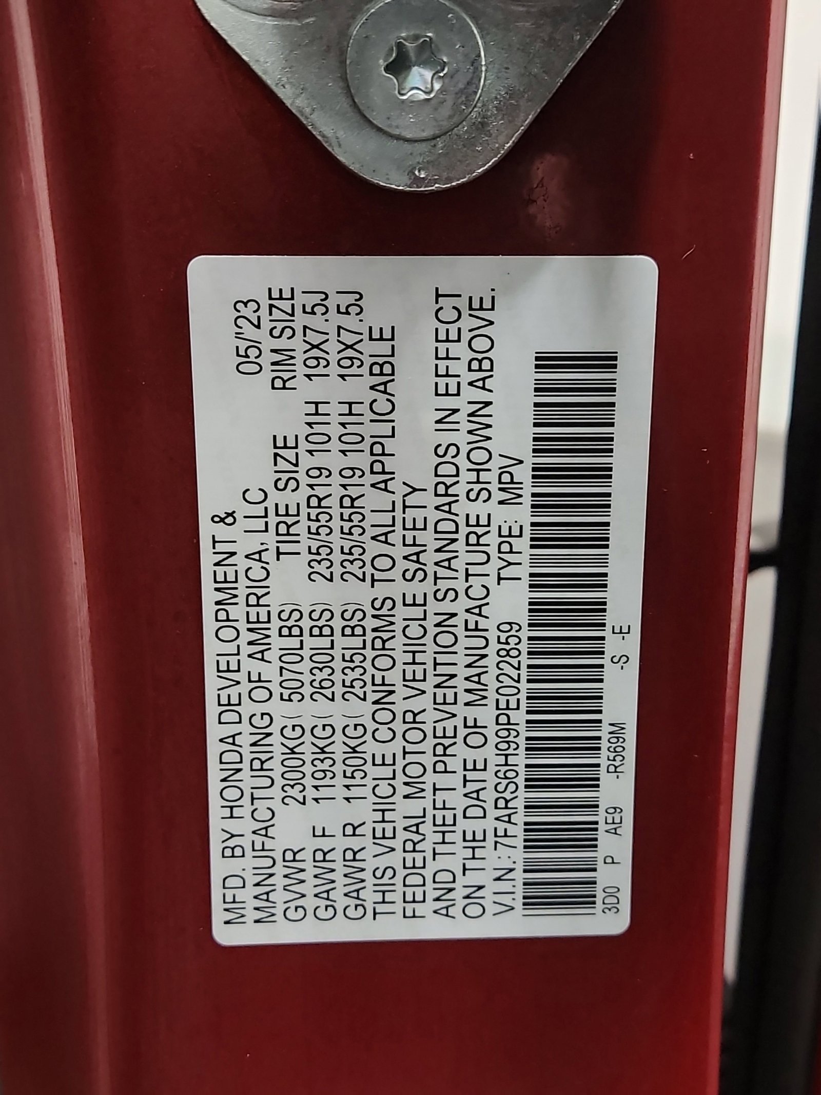 Certified 2023 Honda CR-V Sport Touring image 33