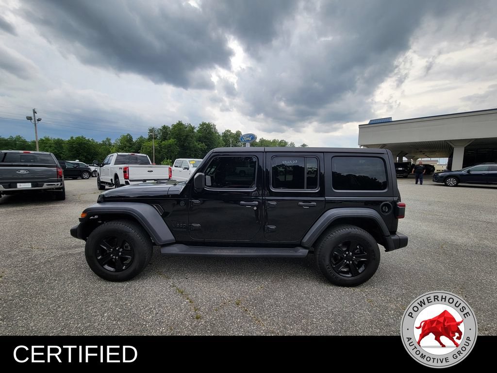 Used 2020 Jeep Wrangler Unlimited Sport AWD/4WD image 2