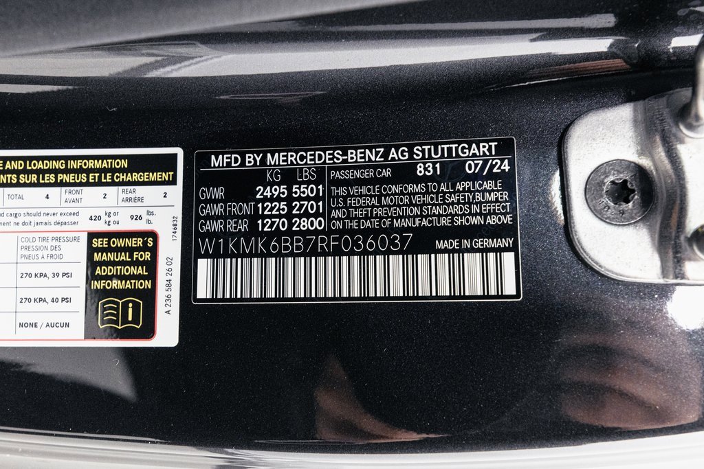 Used 2024 Mercedes-Benz CLE 450 4MATIC Cabriolet w/ Driver Assistance Package image 41