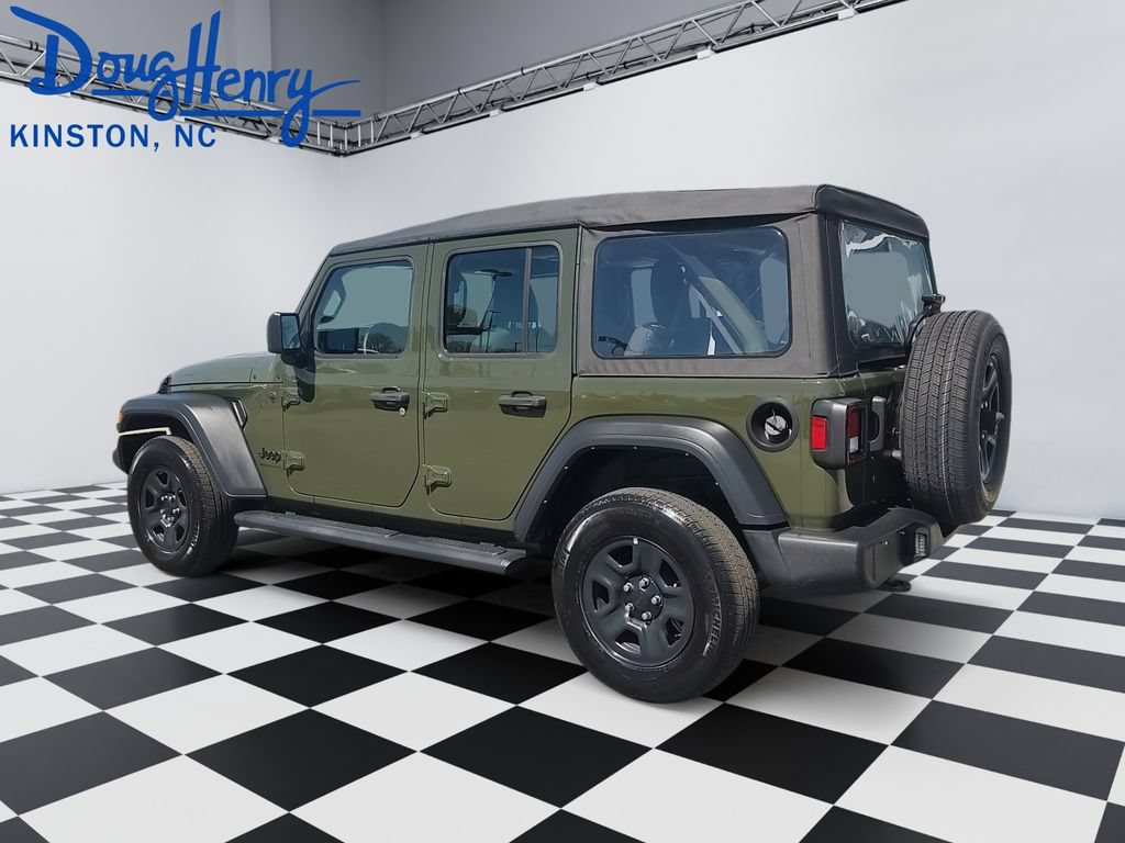 Used 2023 Jeep Wrangler Unlimited Sport AWD/4WD image 3