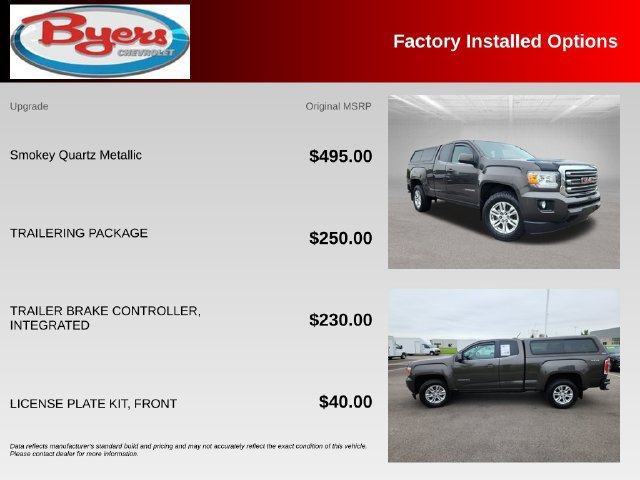 Used 2020 GMC Canyon SLE w/ Trailering Package AWD/4WD image 10