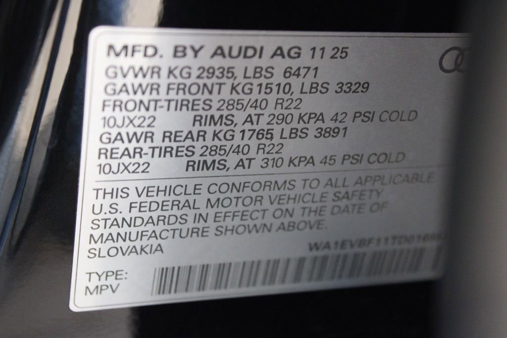 New 2026 Audi Q8 Premium Plus image 28