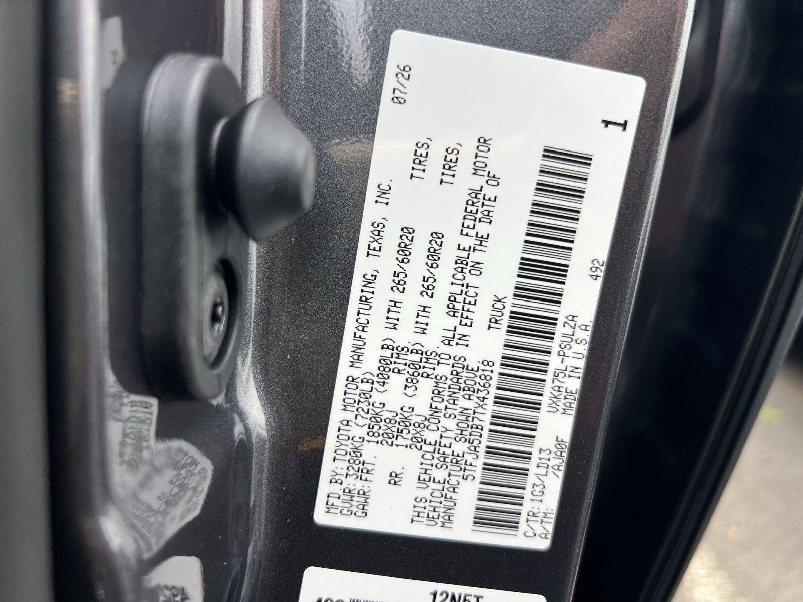 New 2026 Toyota Tundra Limited AWD/4WD image 21