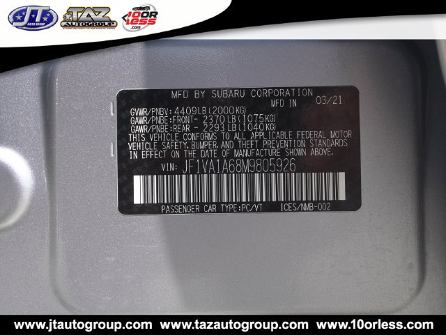 Used 2021 Subaru WRX AWD/4WD image 22