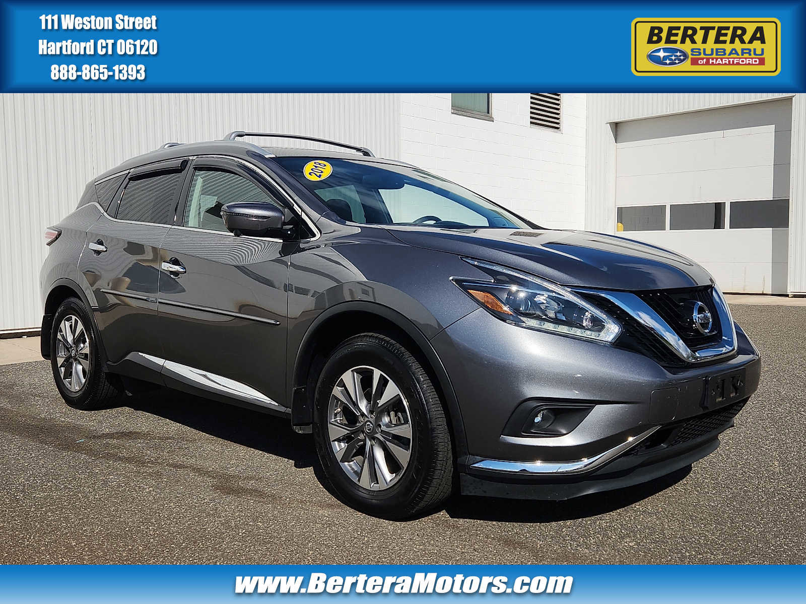 Used 2018 Nissan Murano SL w/ Moonroof Package