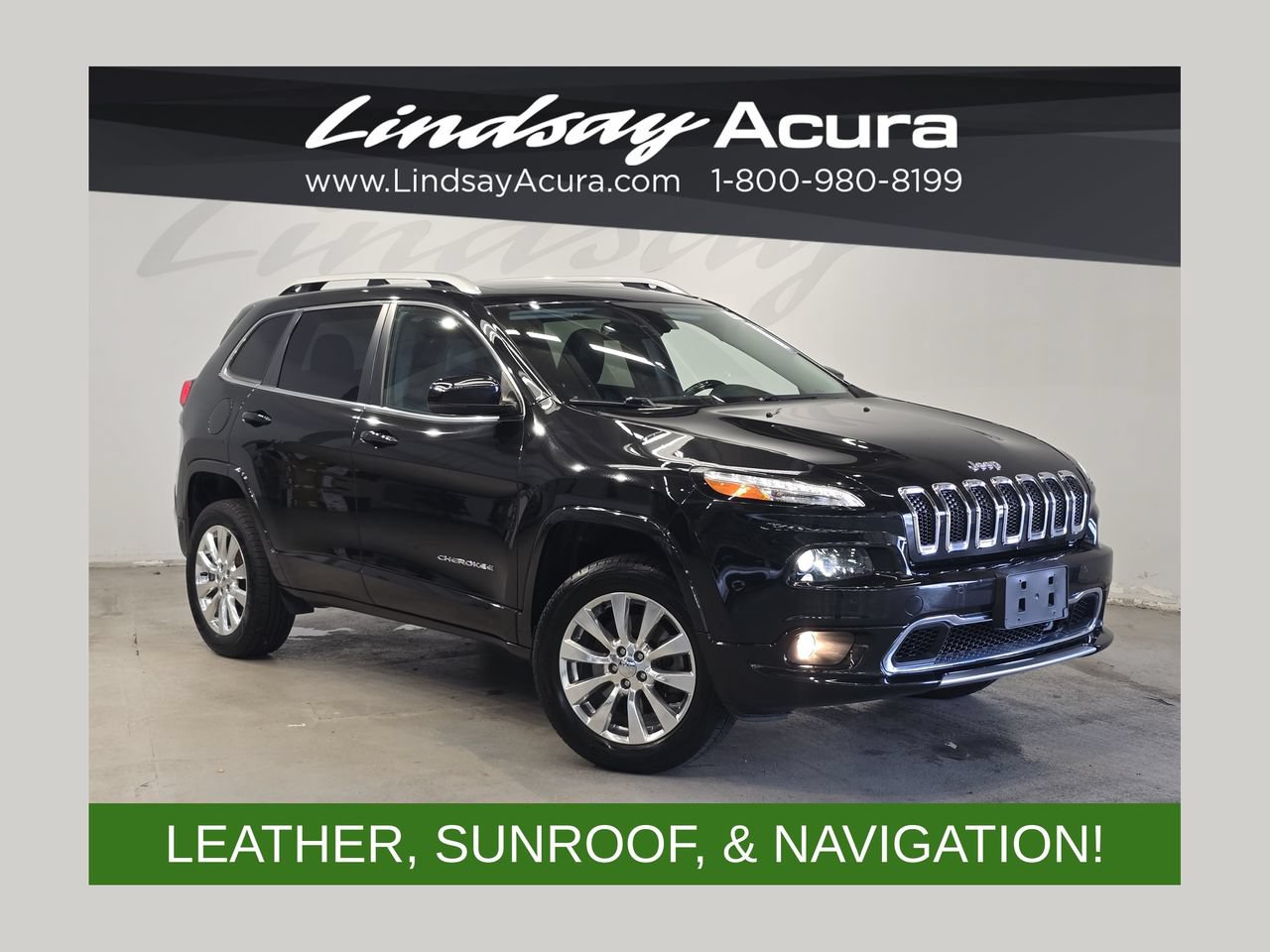 Used 2016 Jeep Cherokee Overland w/ Technology Group
