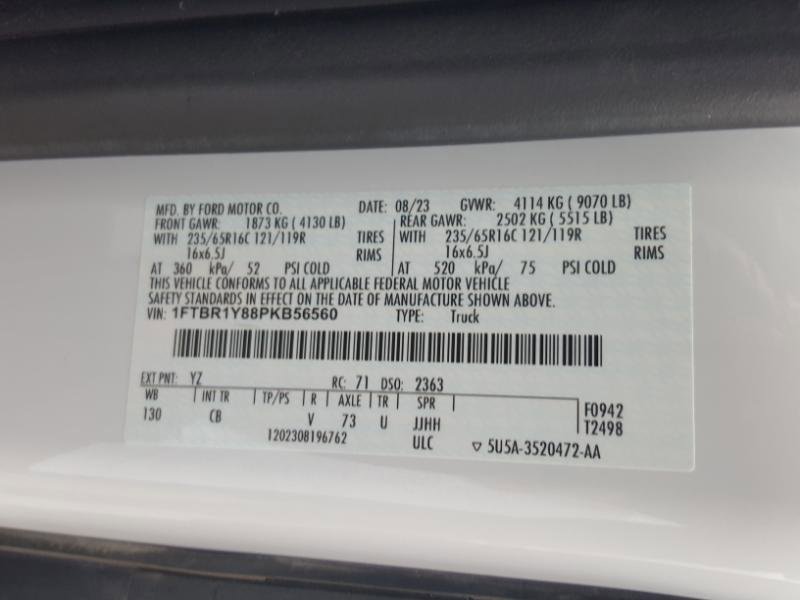 Used 2023 Ford Transit 250 Low Roof w/ Exterior Upgrade Package image 23