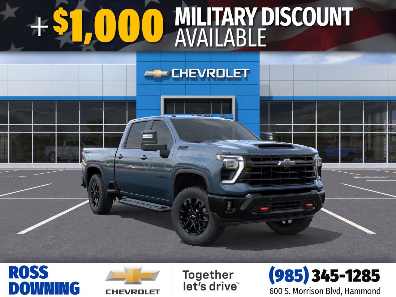 New 2026 Chevrolet Silverado 2500 LT w/ Trail Boss Package AWD/4WD image 1