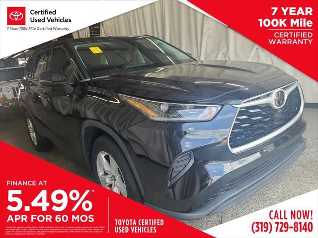 Certified 2021 Toyota Highlander L