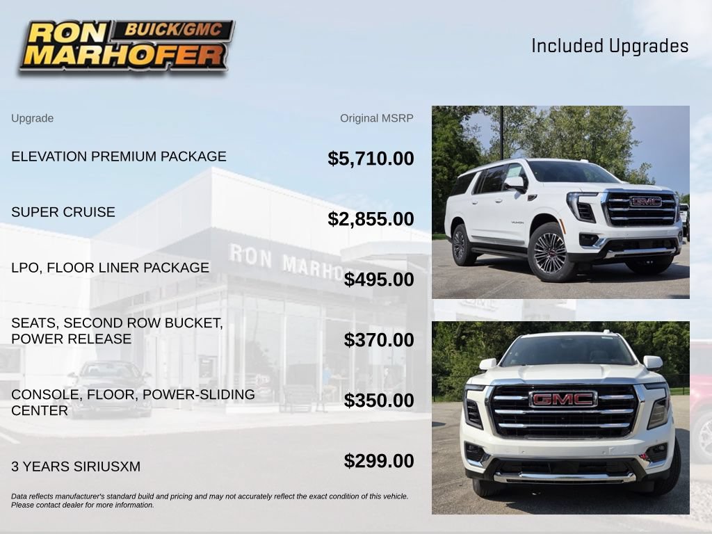 New 2026 GMC Yukon XL Elevation w/ Elevation Premium Package AWD/4WD image 6