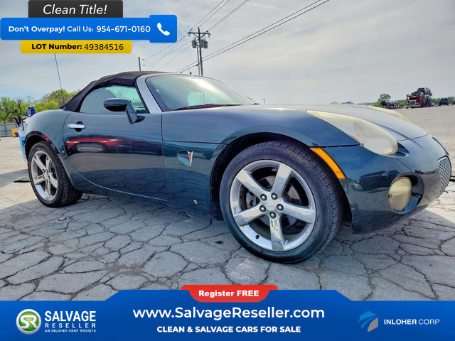 Used 2007 Pontiac Solstice Convertible w/ Premium Package RWD image 5