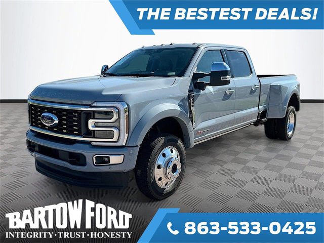 New 2025 Ford F450 Platinum w/ Platinum Plus Package
