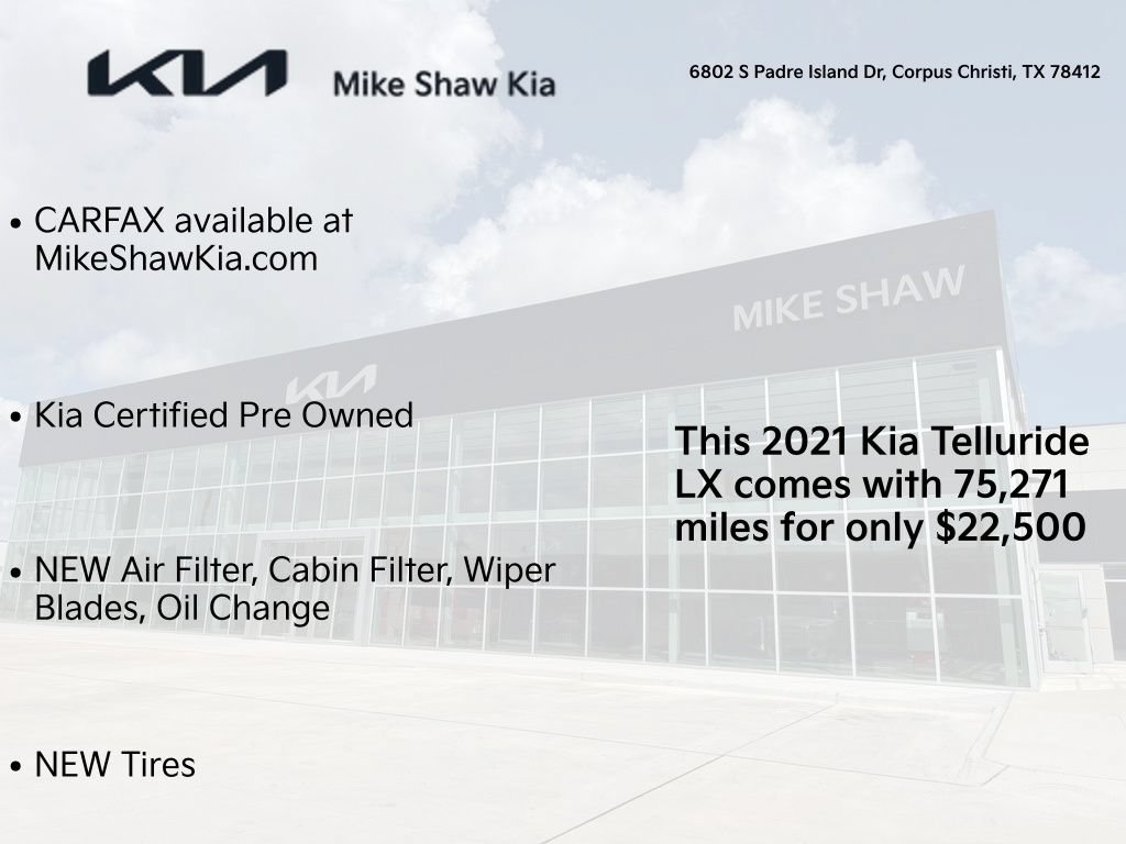 Used 2021 Kia Telluride LX FWD image 3