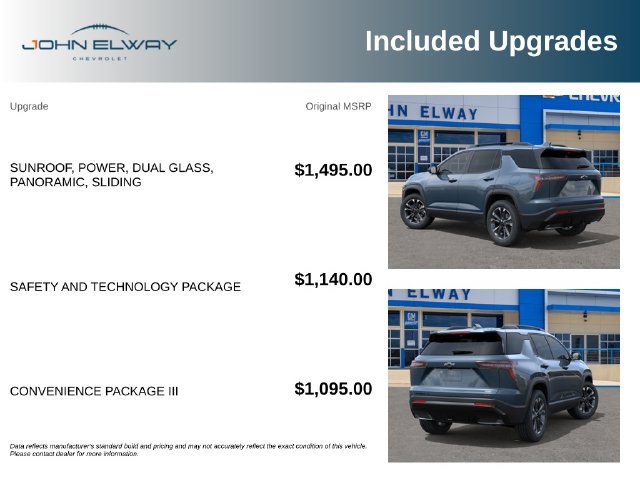 New 2027 Chevrolet Equinox RS w/ Safety and Technology Package AWD/4WD image 2