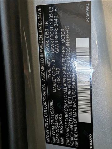 New 2026 Volvo XC90 B5 Core AWD/4WD image 20