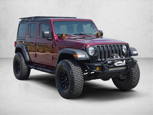 Used 2021 Jeep Wrangler Unlimited Sport AWD/4WD image 3