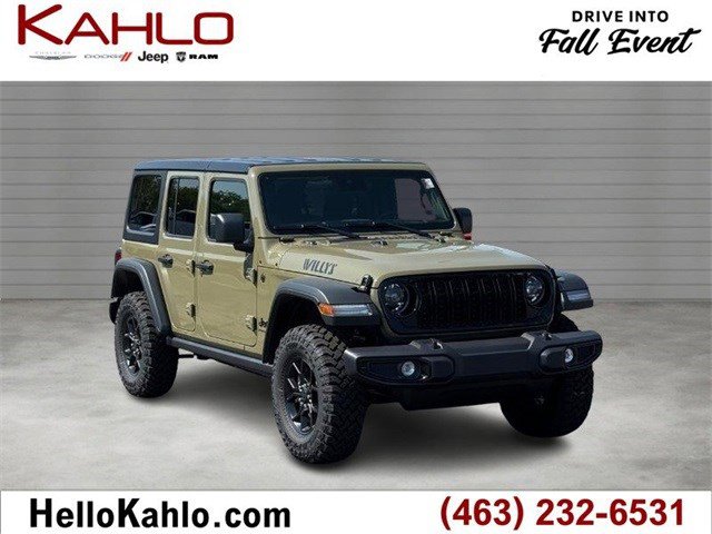New 2025 Jeep Wrangler Willys