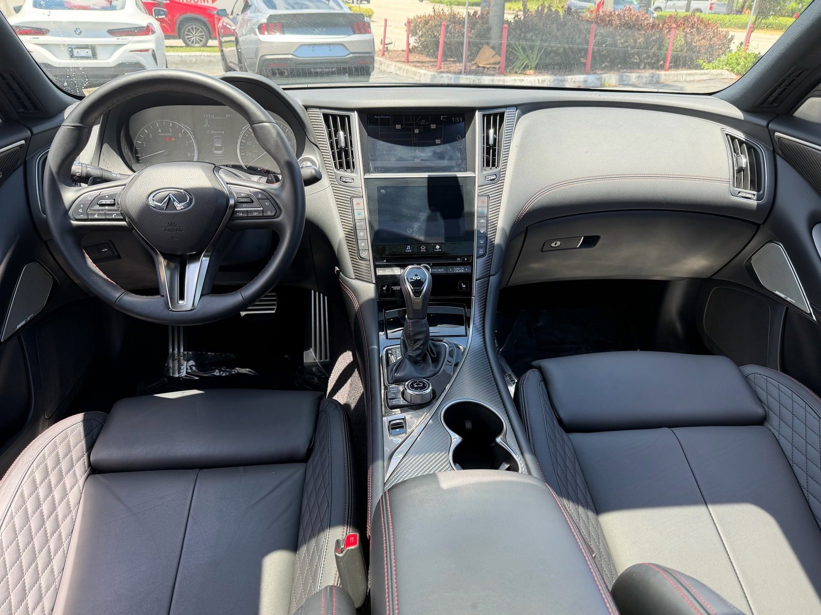 Used 2024 INFINITI Q50 Red Sport 400 w/ Black Opal Edition RWD image 13