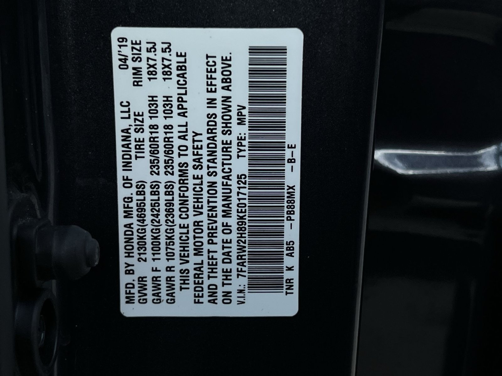 Used 2019 Honda CR-V EX-L image 32