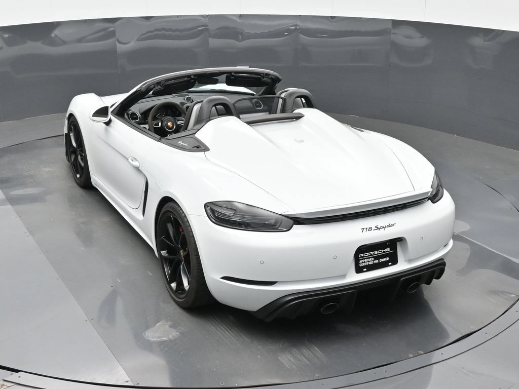 Certified 2022 Porsche 718 Boxster Spyder RWD image 36