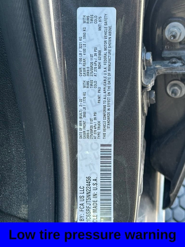 Used 2022 RAM 1500 Laramie AWD/4WD image 14