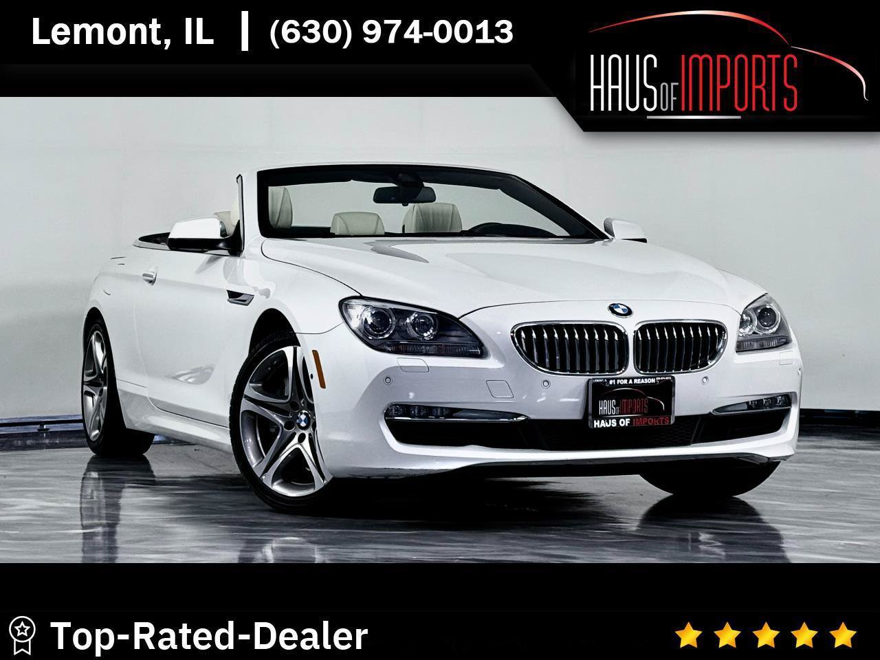 Used 2015 BMW 650i xDrive Convertible