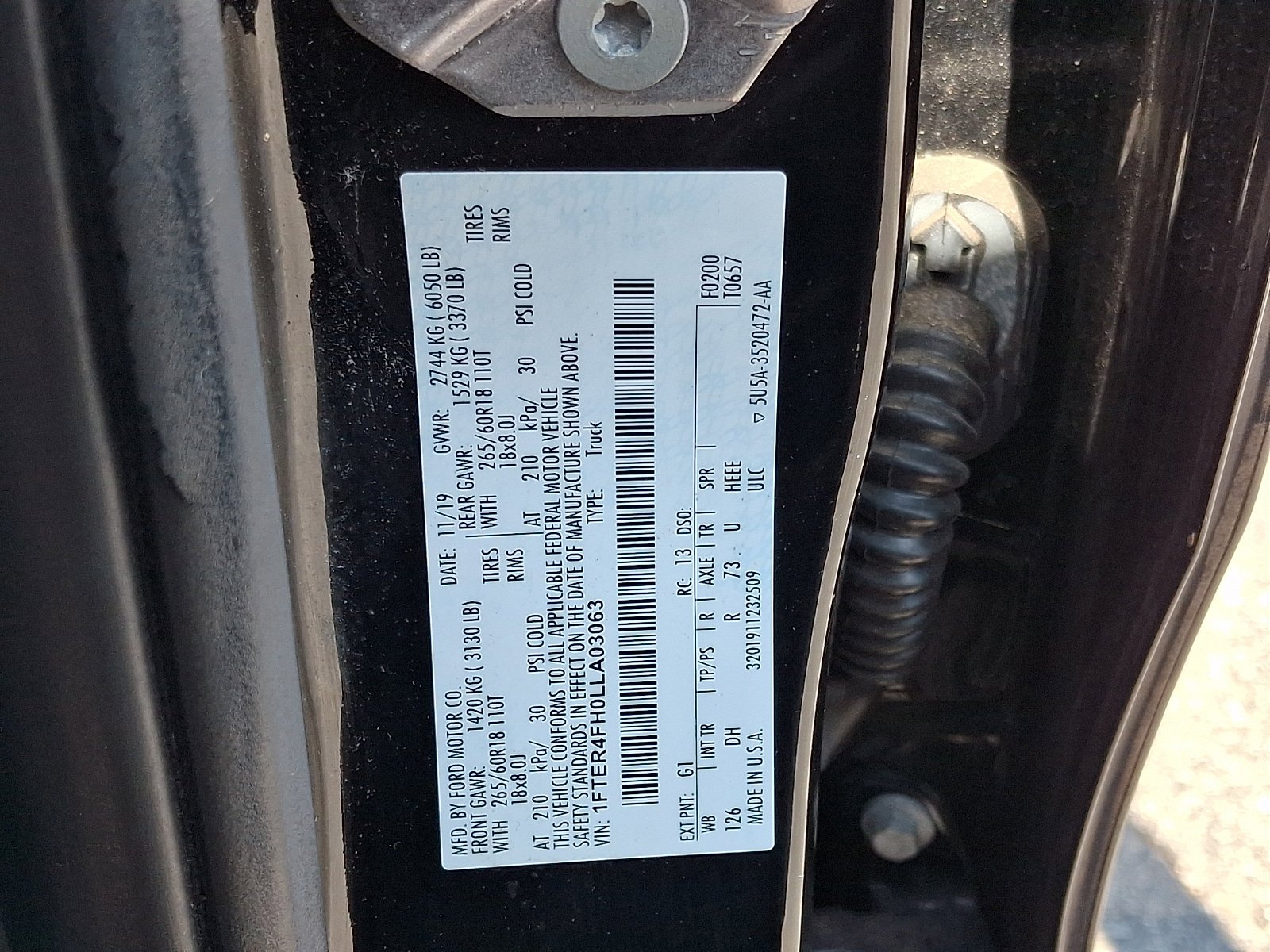 Used 2020 Ford Ranger Lariat w/ Equipment Group 501A Mid AWD/4WD image 27