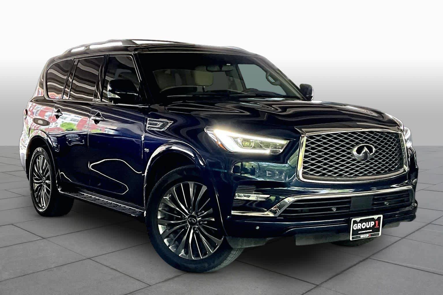 Used 2019 INFINITI QX80 Luxe w/ 22" Wheel Package RWD image 2