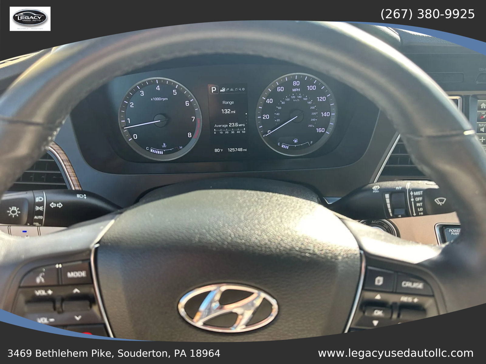 Used 2015 Hyundai Sonata Limited w/ Option Group 06 image 13