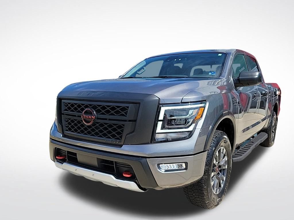 Certified 2024 Nissan Titan PRO-4X w/ Off Road Protection Package AWD/4WD 360° Tour
