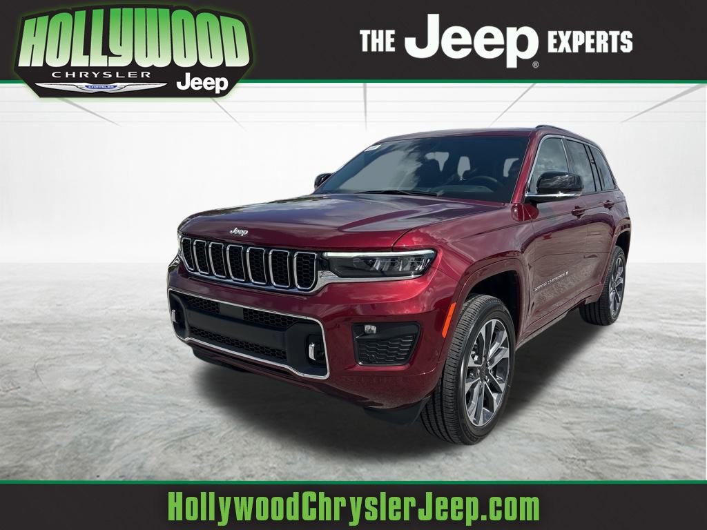 New 2025 Jeep Grand Cherokee Overland w/ Luxury Tech Group IV 360° Tour