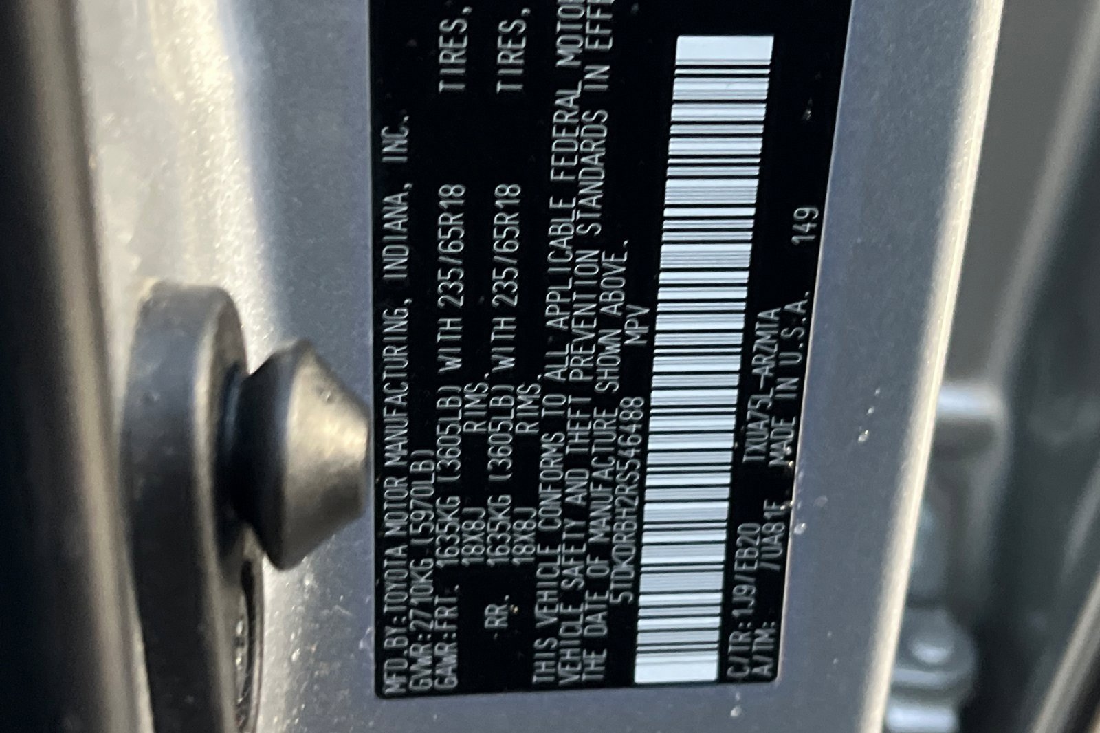 Used 2024 Toyota Highlander XLE image 23