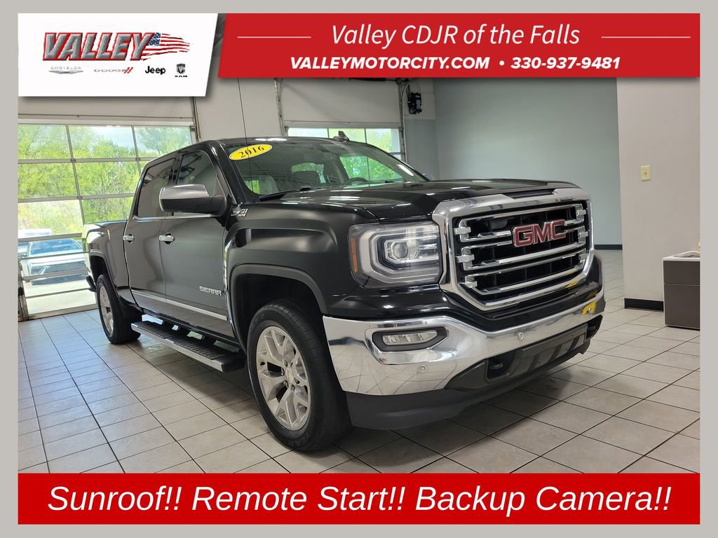 Used 2016 GMC Sierra 1500 SLT w/ SLT Premium Package AWD/4WD image 1