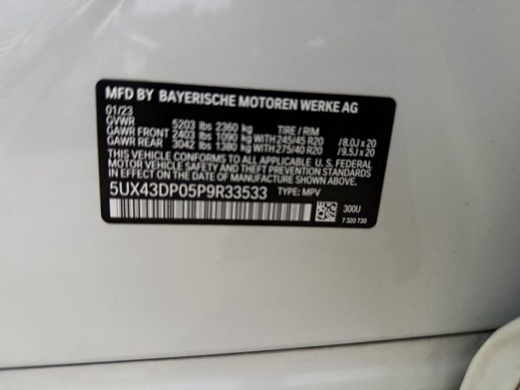 Used 2023 BMW X3 sDrive30i w/ M Sport Package image 39