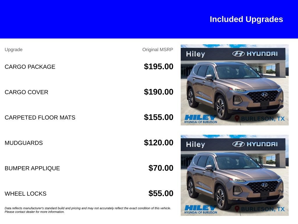 Used 2020 Hyundai Santa Fe SEL w/ Cargo Package FWD image 5