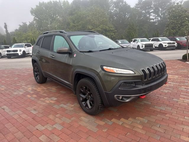 Used 2018 Jeep Cherokee Trailhawk w/ Quick Order Package 27L AWD/4WD image 19