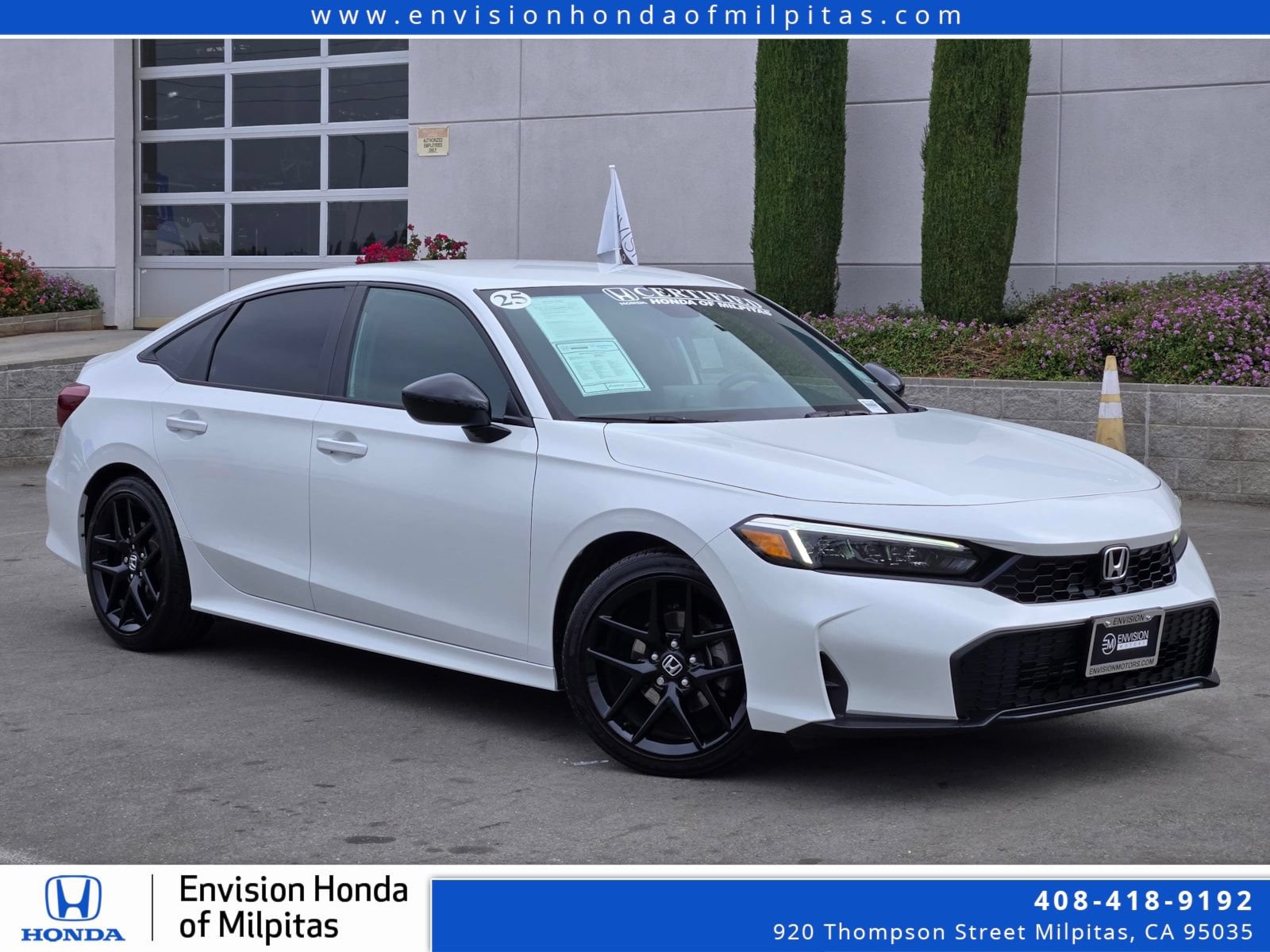 Certified 2025 Honda Civic Sport